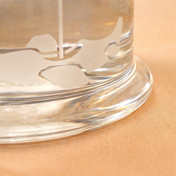 Baccarat Clear Glass Lidded Dish - Picture 7 of 8